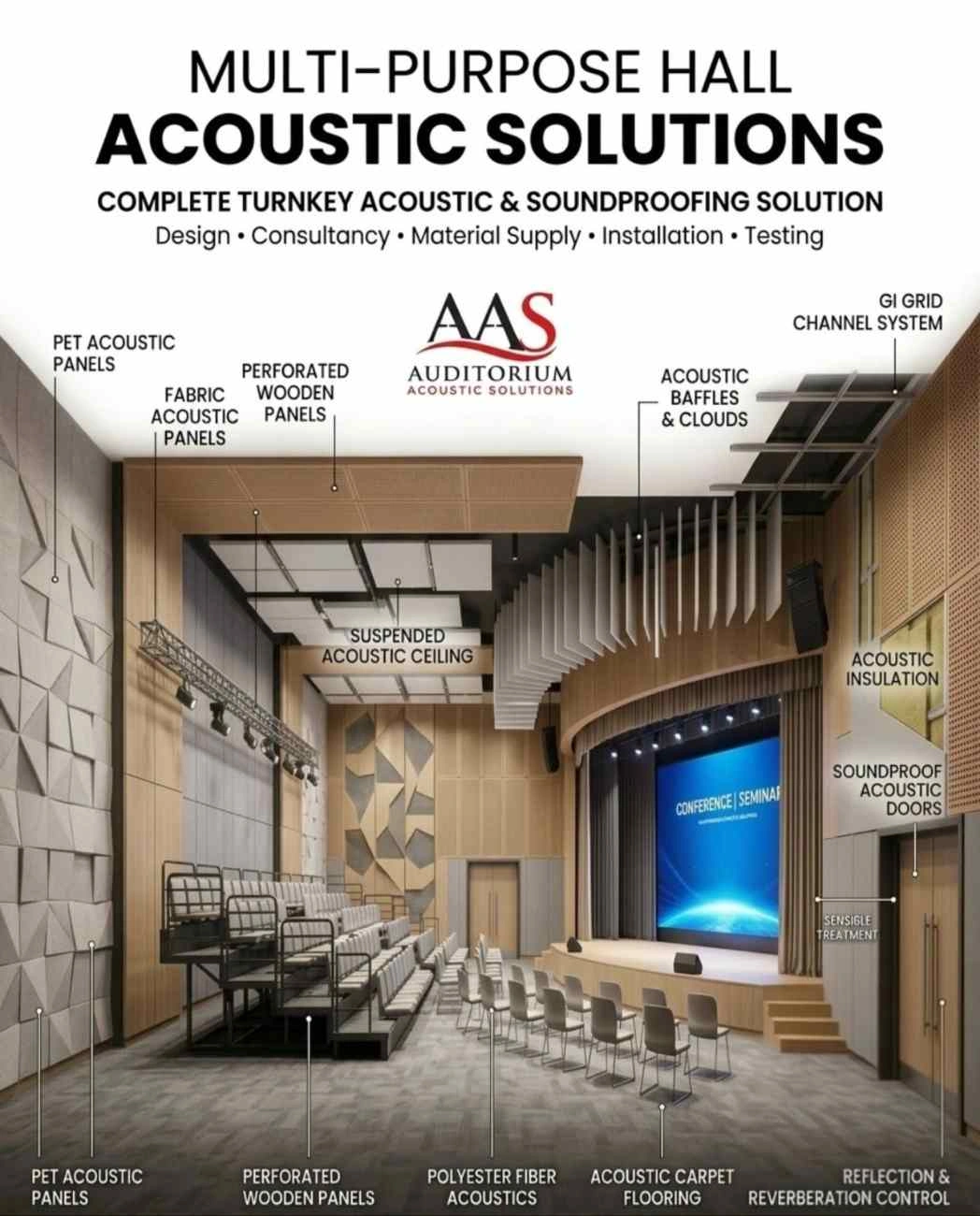 complete acoustic solutions. built for better sound